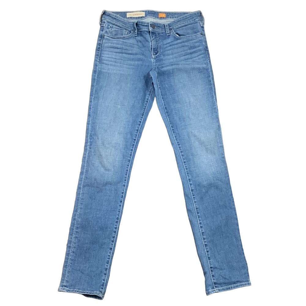 Anthropologie Pilcro and the Letterpress Fit/STET Light Wash Skinny Jeans